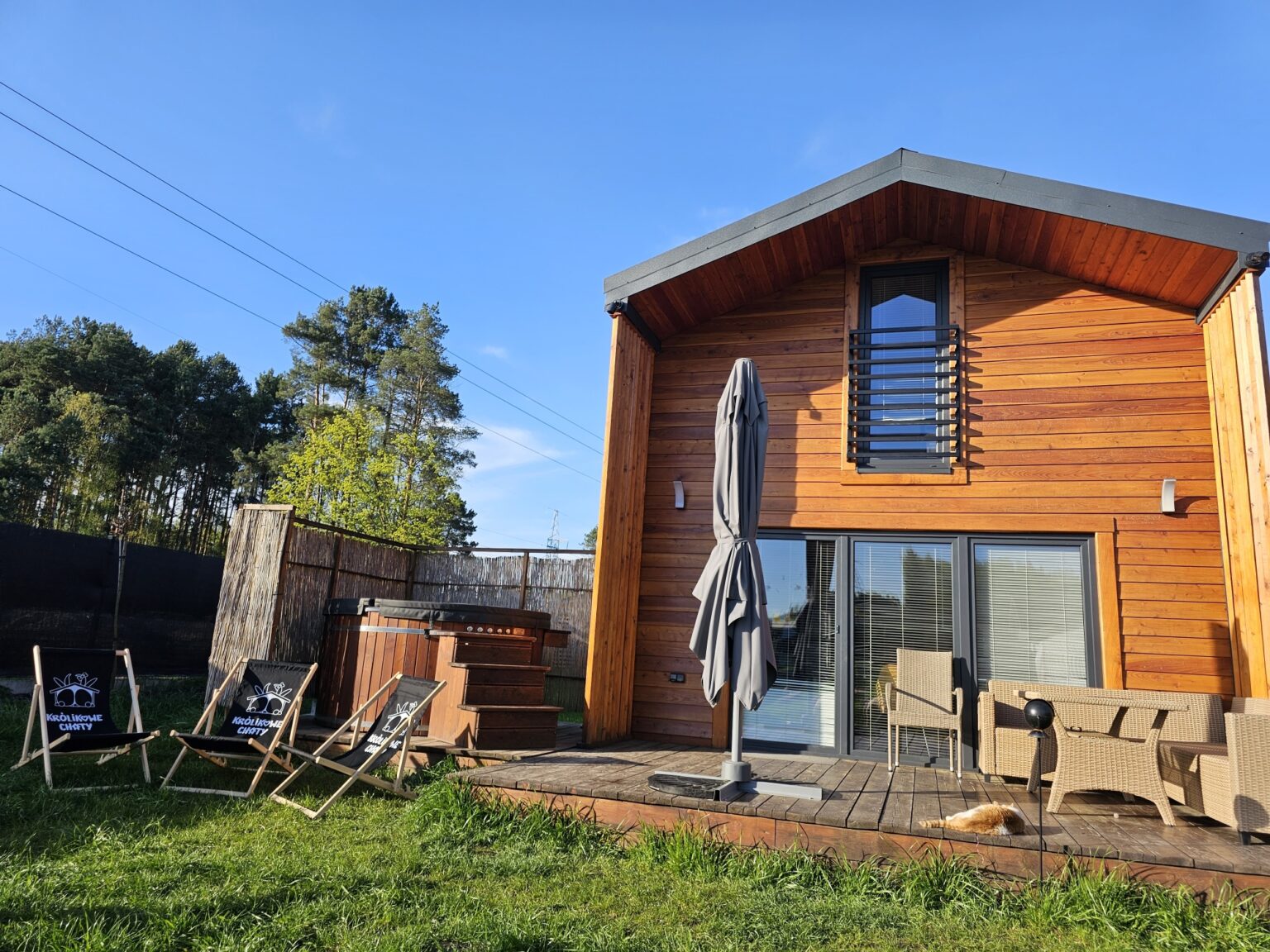 Jacuzzi pod gołym niebem
