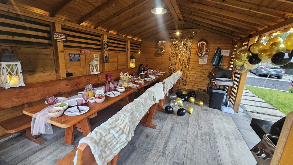 Przyjęcia i dekoracje w Królikowych Chatach
