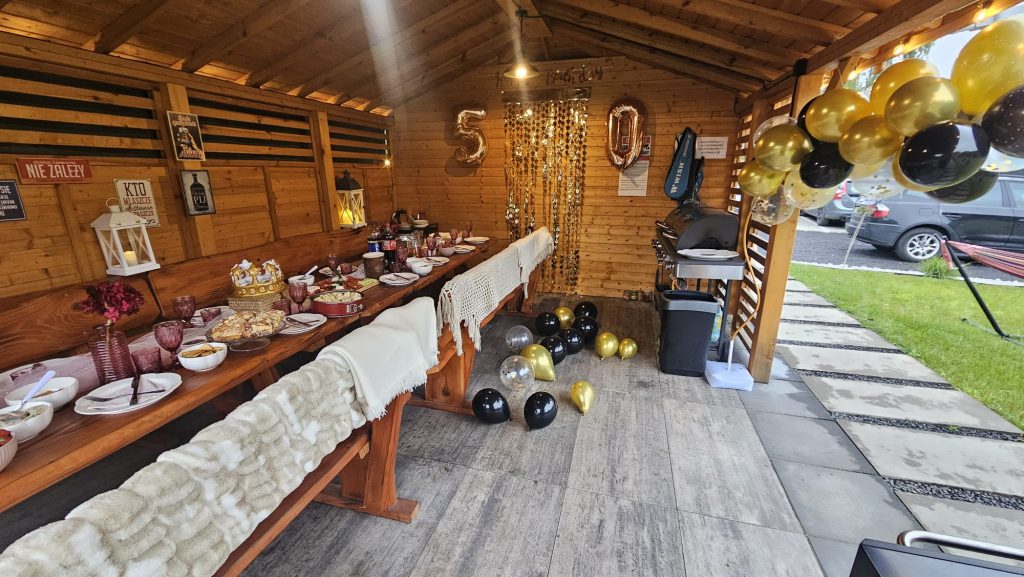 Przyjęcia i dekoracje w Królikowych Chatach